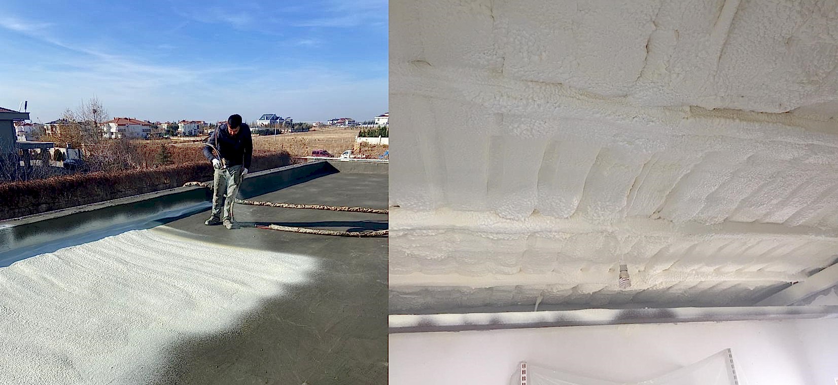 Poliüretan Isı Yalıtımı Köpüğü Uygulamamız