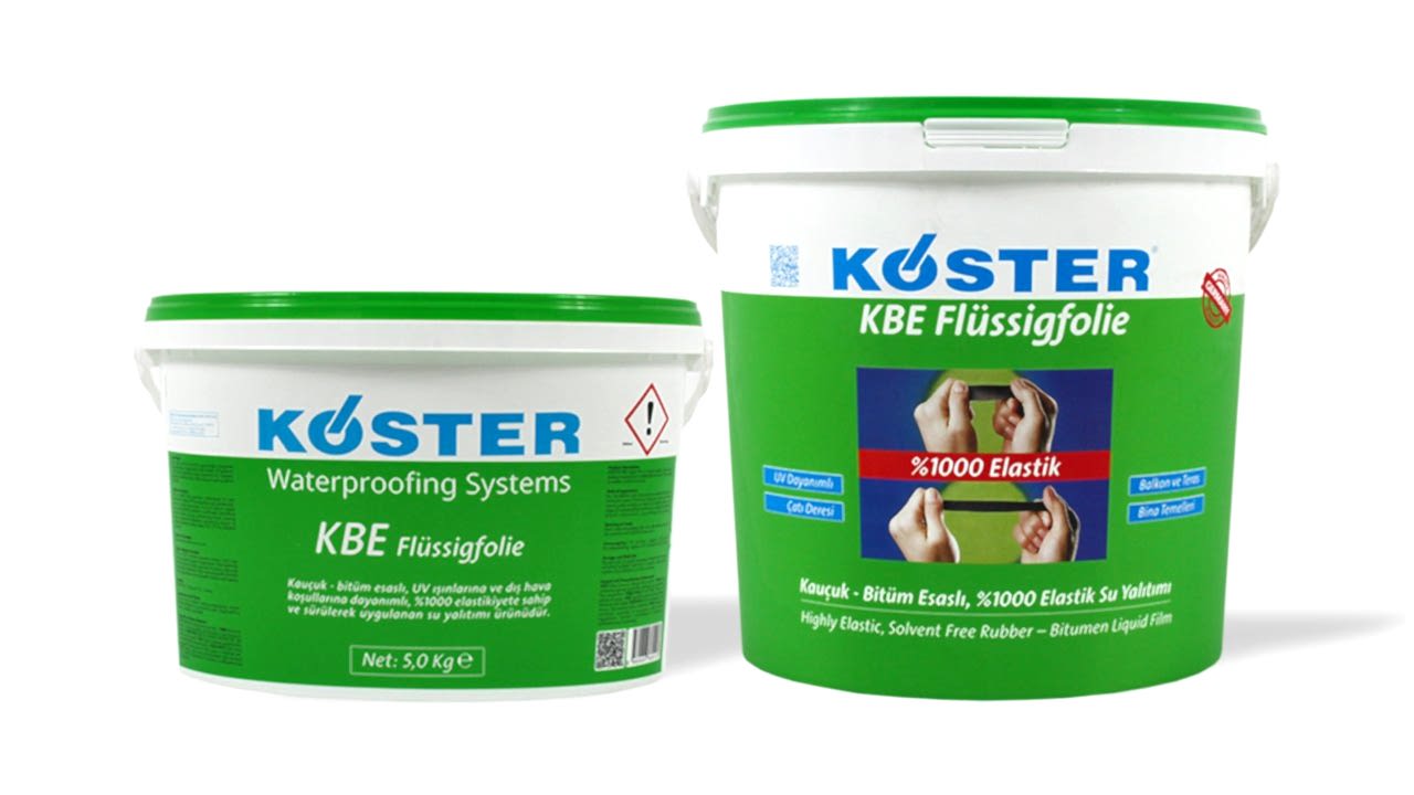 Kauçuk - Bitüm Esaslı Su Yalıtımı