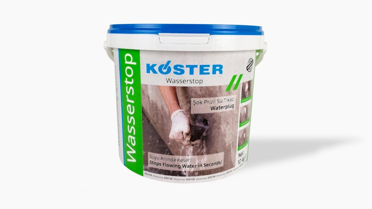 Köster Wasserstop Tıkaç 10 Kg